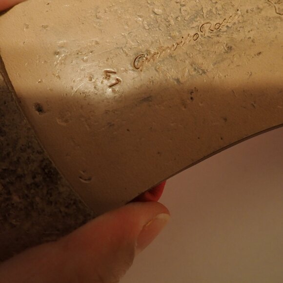 Pink Lace up Gianvitto Rossi Sandals - Picture 4 of 5